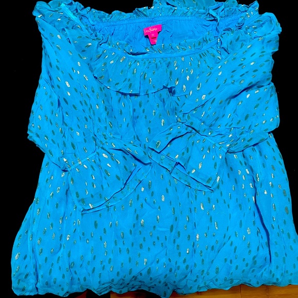 Lilly Pulitzer Tops - Ceecee Off the Shoulder Top
